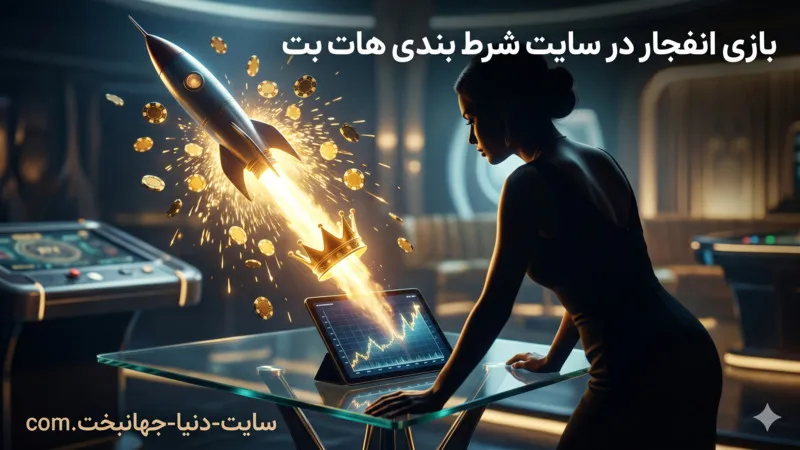 بازی انفجار در سایت شرط بندی هات بت